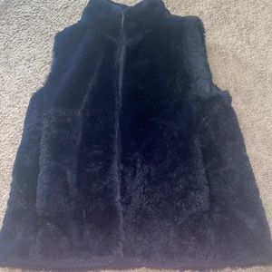 J Crew Faux Fur Vest